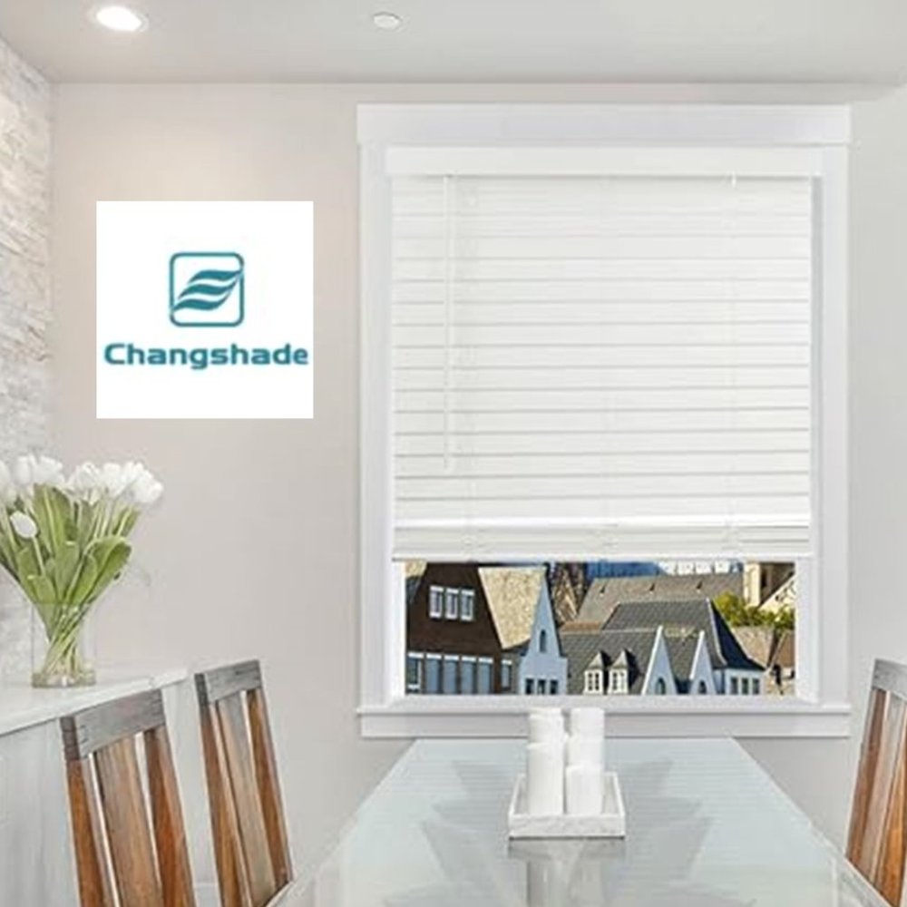 CHANGESHADE Cordless 1” Vinyl Horizontal Blind  NEW!!